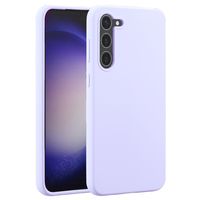 Accezz Liquid Silicone Backcover Samsung Galaxy S23 Plus - Paars