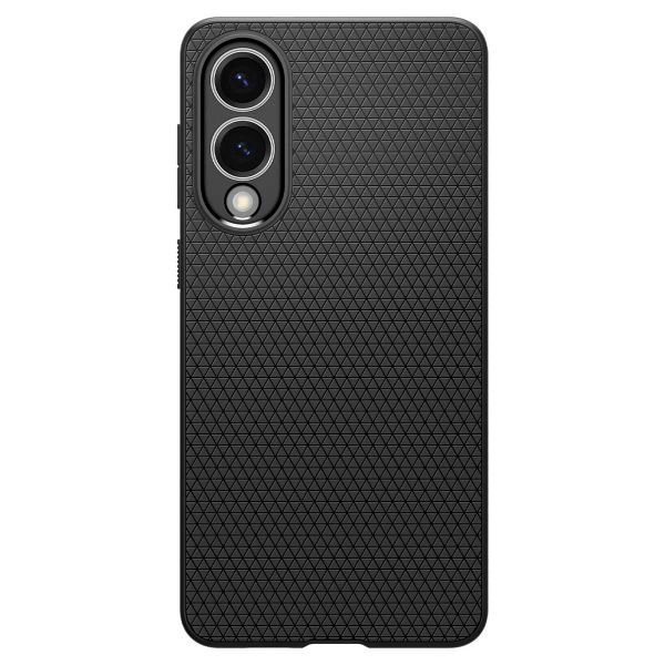 Spigen Liquid Air Backcover Samsung Galaxy S25 Edge - Zwart