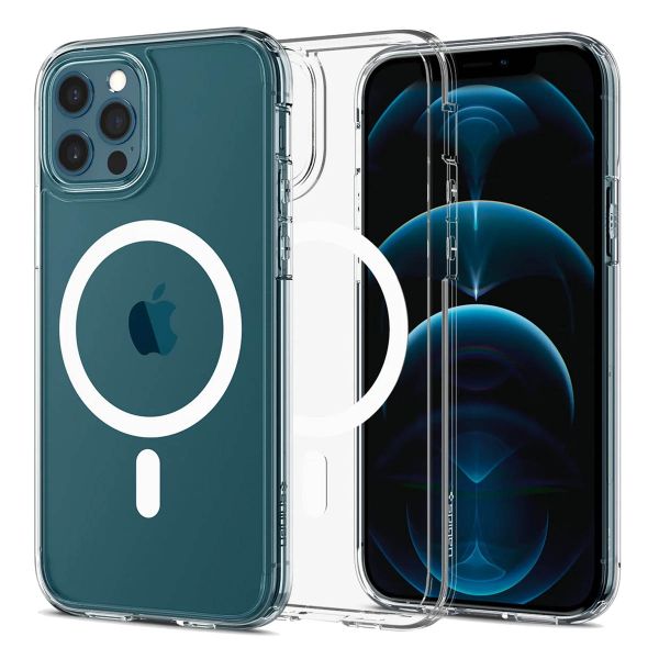 Spigen Ultra Hybrid Backcover MagSafe Apple iPhone 12 / 12 Pro - White