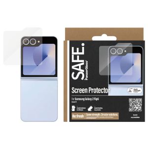 SAFE by PanzerGlass Ultra-Wide Fit Screenprotector Samsung Galaxy Z Flip 6