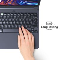 ZAGG Pro Keys 2 AZERTY keyboard bookcase iPad Pro 11 (2024) M4 - Zwart