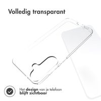 Accezz Clear Backcover Samsung Galaxy S26 FE - Transparant