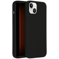 Accezz Liquid Silicone Backcover met MagSafe Apple iPhone 15 Plus - Zwart