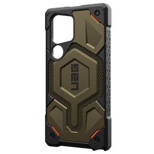 UAG Monarch Backcover Samsung Galaxy S24 Ultra - Kevlar Element Green