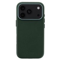 Accezz MagSafe Leather Backcover Apple iPhone 18 Pro Max / 17 Pro Max - Cedar Green