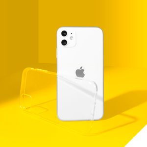 Accezz Clear Backcover iPhone Xr - Transparant