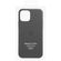 Apple Leather Backcover MagSafe iPhone 12 (Pro) - Black