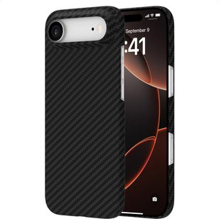 Accezz MagSafe Kevlar Backcover Apple iPhone 17 Air - Zwart