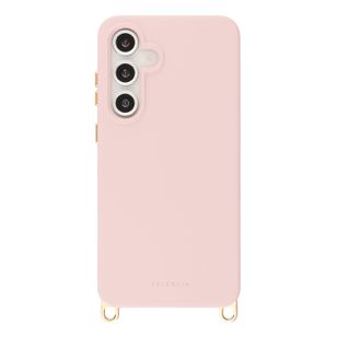 Selencia Rivièra MagSafe Backcover met afneembare haakjes Samsung Galaxy S24 FE - Sorbet Pink