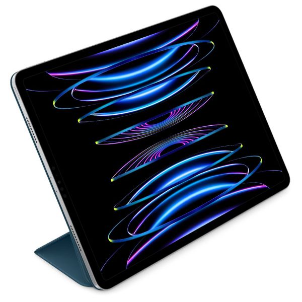 Apple Smart Folio Apple iPad Air 13 inch (2025) M3 / (2024) M2 / iPad Pro 12.9 (2020/2021/2022) - Marine Blue