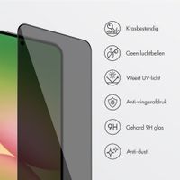 Accezz Gehard Glas Privacy Screenprotector + Applicator Samsung Galaxy A56