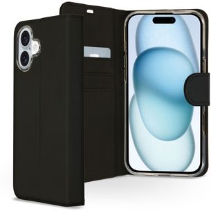 Accezz Wallet Softcase Bookcase Apple iPhone 16 - Zwart
