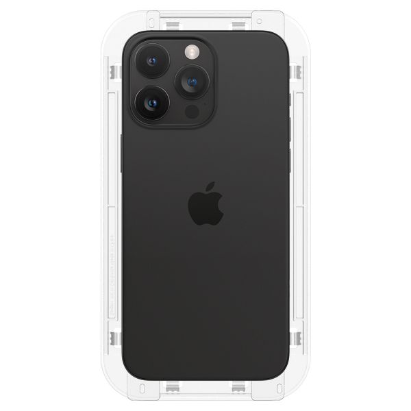 Spigen GLAStR Privacy EZ Fit Screenprotector + Applicator Apple iPhone 15 Pro Max