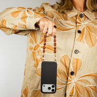 Selencia Rivièra MagSafe Backcover met afneembare haakjes iPhone 12 / 12 Pro - Velvet Black