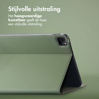 Accezz Classic Tablet Case Apple iPad Pro 12.9 (2020/2021/2022) - Groen