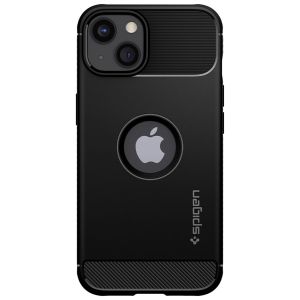 Spigen Rugged Armor Backcover iPhone 13 Mini - Zwart